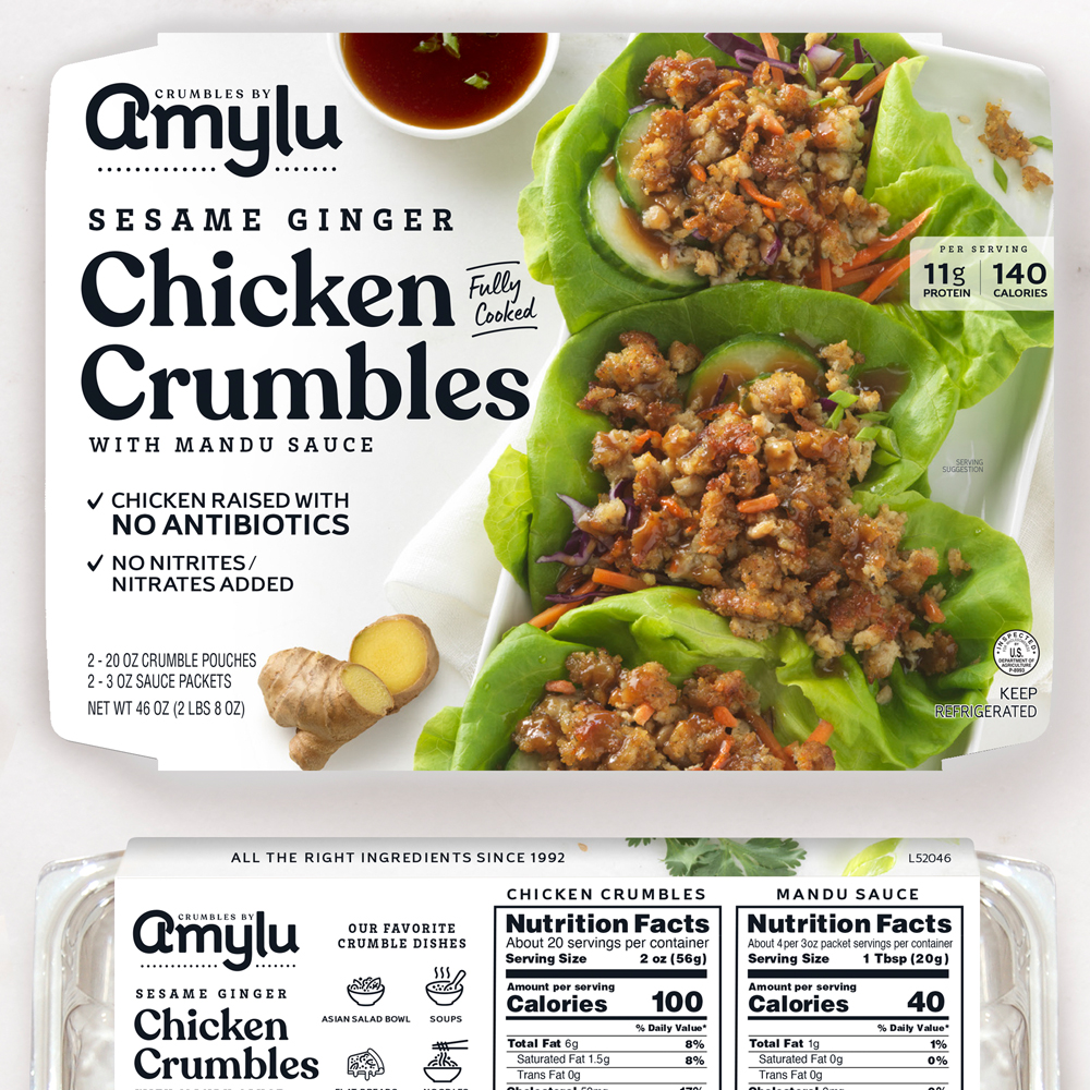 Amylu Foods Costco Chicken Crumbles
